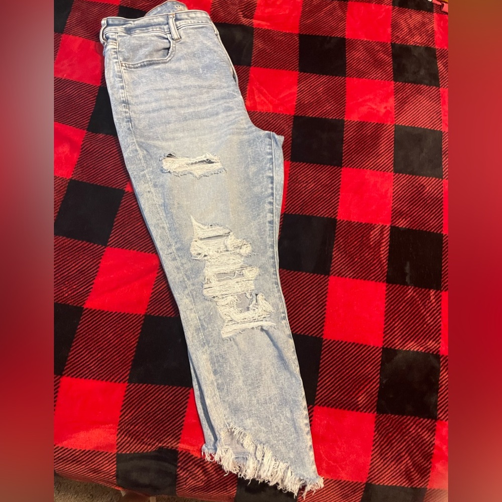 American Eagle Next Level Stretch Hi-Rise Jegging Crop